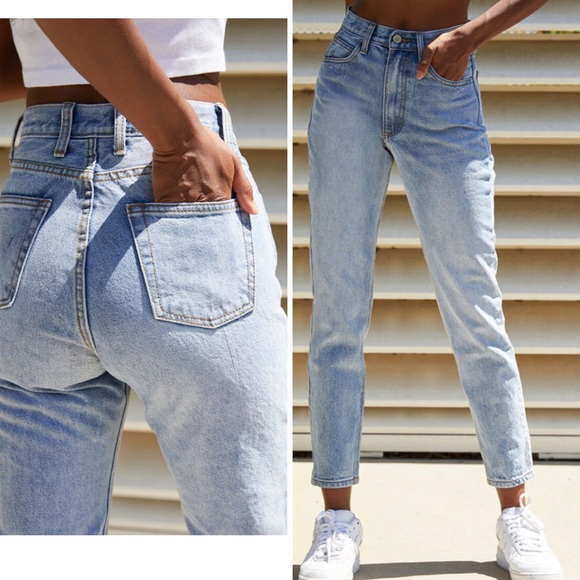 Brandy Melville Denim - John Galt Medium Wash Straight Leg Jeans